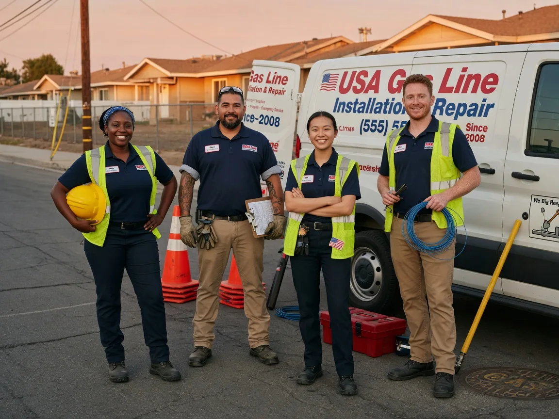Gas Line Installation company in Garnavillo, IA
